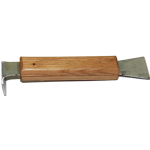 стамеска 160 мм из оцинкованной стали с деревянной ручкой