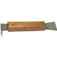 стамеска 160 мм из оцинкованной стали с деревянной ручкой