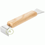 Стамеска 160мм. нержавеющая деревянная ручка