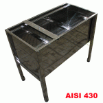 Стол-накопитель рамок для распечатки сот (нержавеющая сталь)